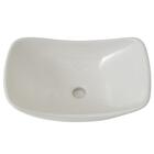 Cuba De Louça Apoio Retangular Delta Branca