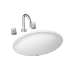 Cuba de Louça Deca L37 Cerâmica Oval Embutir 49x36 cm Branco