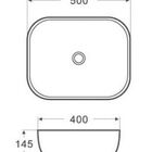 Cuba De Louça Para  Banheiro De Apoio Guimmis 8018