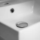 Cuba De Louça Semi Encaixe Quadrada 41 Cm Com Ladrão (Trento)