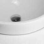 Cuba De Louça Sobrepor Redonda 46 Cm Com Ladrão (Vicenza)