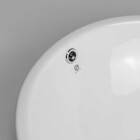 Cuba De Louça Sobrepor Redonda 46 Cm Com Ladrão (Vicenza)