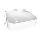 Cuba De Mármore Para Banheiro Posse Branco