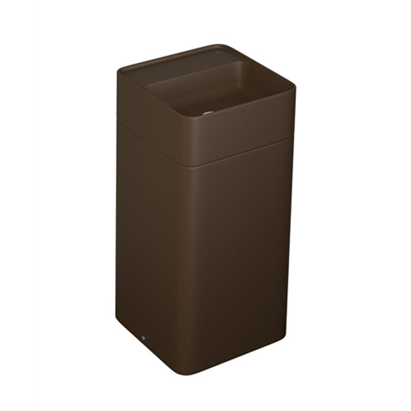Cuba de Piso Cerâmica Marrom Fosco 85x41,5x41,5cm LC.28.22 Deca