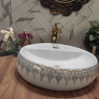 Cuba De Porcelana Feita À Mão Com Renda Portuguesa Em Ouro 18k