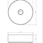 Cuba De Porcelana Para Banheiro - Acabamento Branco Brilho -
