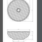 Cuba De Porcelana Para Banheiro - Acabamento Rose Gold - Rubi