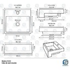 Cuba De Semi Encaixe (branca)