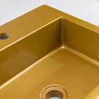 Cuba De Semi Encaixe (dourada Perolizada)