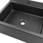 Cuba De Semi Encaixe (grafite Fosca)