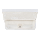 Cuba de Semi Encaixe Quadrada Cerâmica L 733 17 Branco 13,5x36,5x33cm Deca