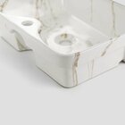 Cuba De Semi Encaixe Retangular 48cm Louça Sicília Bela Metai