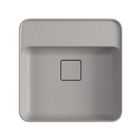 Cuba De Semiencaixe Deca 40x40 L.61040.m.85 Quadrada Com Mesa