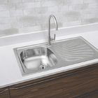 Cuba De Sobrepo Em Aco Inox 86x50 Cm Tramontina