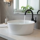 Cuba de Sobrepor Angra 100% Porcelana 30x30cm - Branco