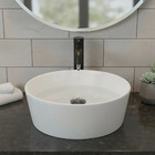 Cuba de Sobrepor Angra 100% Porcelana 30x30cm - Branco