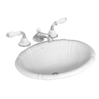 Cuba de Sobrepor Cerâmica Oval Branca 19x47x37cm L.49.17 Deca