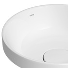 Cuba De Sobrepor Deca 30x30 L.22030.17 Redonda Branca