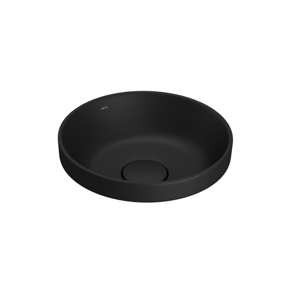 Cuba De Sobrepor Deca 30x30 L.22030.94 Redonda Ébano Fosco