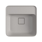 Cuba De Sobrepor Deca 40x40 L.21040.m.85 Quadrada Com Mesa So