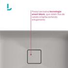 Cuba De Sobrepor Deca 50x30 L.23050.85 Retangular Soft Antrac