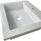 Cuba De Sobrepor/embutir Milano Venturi 40cm Branco