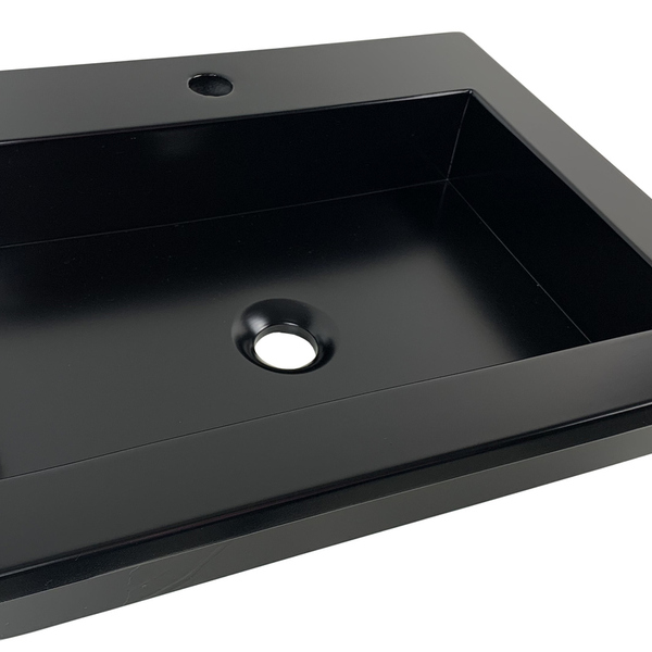 Cuba De Sobrepor/embutir Viena Venturi 50cm Preto