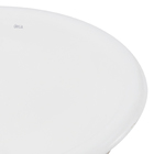 Cuba de Sobrepor Cerâmica Oval L65.17  13,5x44x31 cm Branca Deca