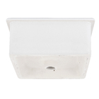 Cuba de Sobrepor Cerâmica Quadrada L700.17 18x41x41 cm Branca Deca