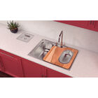 Cuba De Sobrepor Inox Morgana 60fx Acetinado 68x48 Válvula Do