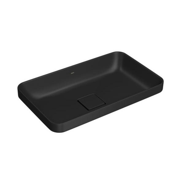 Cuba de Sobrepor Louça Preta Retangular 51,5x50cm Deca