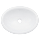 Cuba de Sobrepor Cerâmica Oval IL66 15x44,5x32,5 cm Branca Icasa