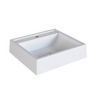 Cuba De Sobrepor Quadrada Para Banheiro E Lavabo C010 Placa&p