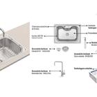 Cuba De Sobrepor Tramontina Morgana Em Aço Inox Acetinado 69