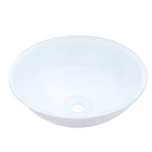 Cuba De Vidro 290mm Branca - Construmarcas