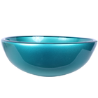 Cuba De Vidro 30cm Verde Mar