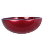 Cuba De Vidro 30cm Vinho