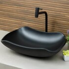 Cuba De Vidro Abaulada 45cm Apoio Sobrepor Banheiro Lavabo -