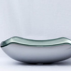 Cuba De Vidro Abaulada 45cm Apoio Sobrepor Banheiro Lavabo -