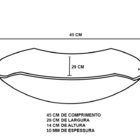 Cuba De Vidro Abaulada 45cm Ouro Envelhecido + Valvula + Torn
