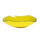 Cuba De Vidro Abaulada 51cm Amarelo