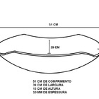 Cuba De Vidro Abaulada 51cm Dourado Real + Valvula + Torneira