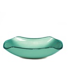 Cuba De Vidro Abaulada 51cm Verde