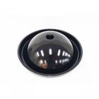 Cuba De Vidro Chapeu 32cm Preta