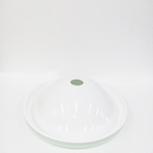 Cuba De Vidro Chapeu 42cm Branca