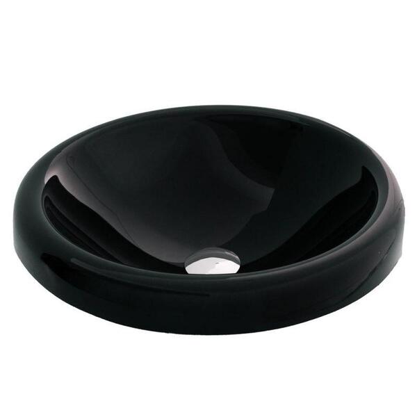 Cuba De Vidro Chapéu Vmex Preta Cc42