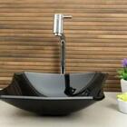 Cuba De Vidro Cqc 34cm Preta - Vmex