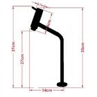 Cuba De Vidro Oval 47cm Ouro Envelhecido + Valvula + Torneira