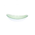 Cuba De Vidro Oval 55cm  Branca