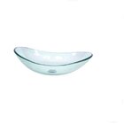 Cuba De Vidro Oval 55cm  Jateado